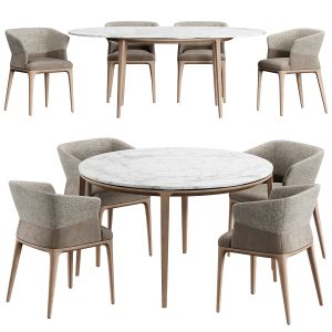 Quad Chair Dinning Set M