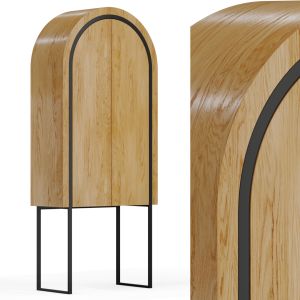 Milla & Milli Offset Bar Cabinet