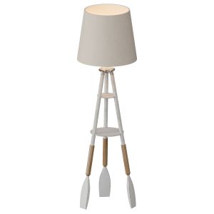 Nautical Tripod Oar Floor Lamp