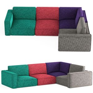 Modular Sofa Eten Vertical Mix