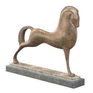 Antique Horse Sculpture