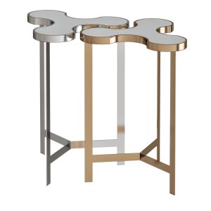 Jafar Interlocking Marble End Table