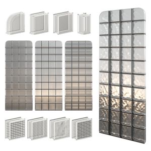 Glass Block Wall 08