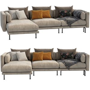 Moroso Josh 2.0 Chaise Longue Sofa