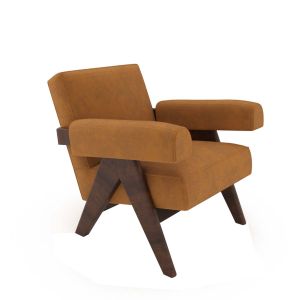 Pierre Jeanneret Rare Easy Armchair