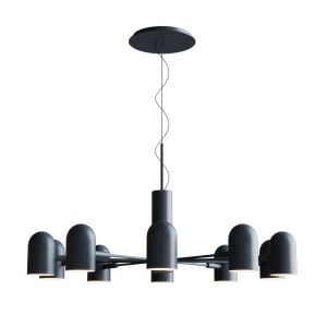 Chandelier Desi Loft Chandelier Black