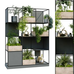 Interior Vertical Green Partition Set 247