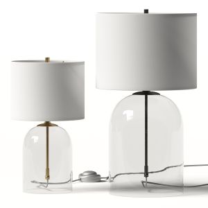 Pottery Barn Aria Dome Table Lamps