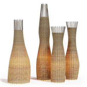 Woven Floor Lamps By Darcy Clarke