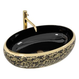 Washbasin Rea Meryl Black