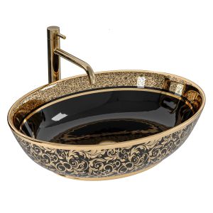 Washbasin Rea Margot Gold