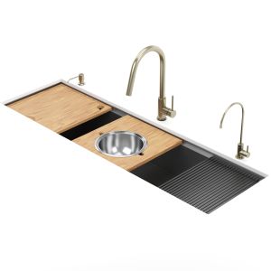 KRAUS KWU210-57 kitchen sink