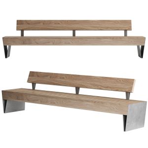 Blocq City Bench By Mmcite