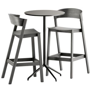 Cover Bar Stool And Still Cafe Bar Table Round 65