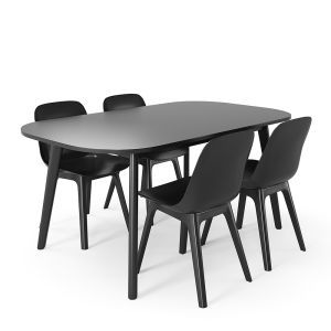 Ikea Vedbo Table And 4 Odger Chairs