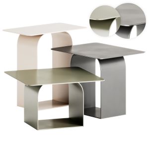 Innova Imbottiti Levante Metal Coffee Tables