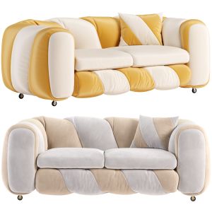 Vivai Del Sud Italian Two Seat Sofa