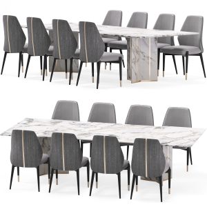 Algerone Dining Set By Luxxu