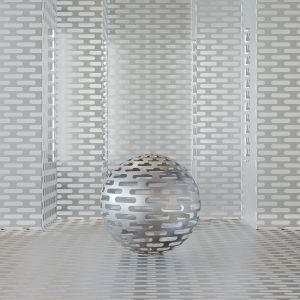 Metal Perforated 05 4k Seamless Pbr Material