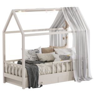 Set 337 Bed-house