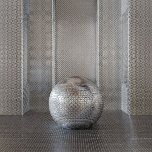 Metal Mesh 03 4k Seamless Pbr Material