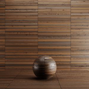 Timber Facade 14 8k Seamless Pbr Material