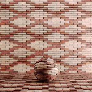 Brick Mortar 17 8k Seamless Pbr Material