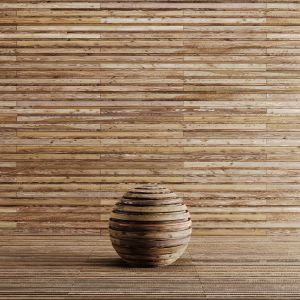 Timber Facade 19 8k Seamless Pbr Material