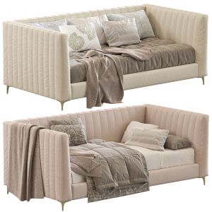 Set 350 Avalon Channel Stitch Upholstered Daybed