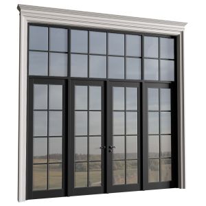 Modern Classic French Entrance Patio Doors