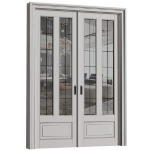 Interior Sliding Doors In Art Deco Style