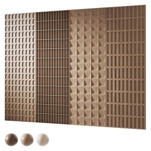 Decorative Wood Panels Set 6