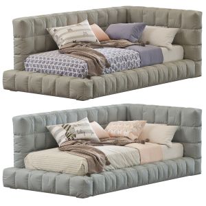 Set 353 Baldwin Lounge Corner Upholstered Bed