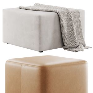 Large Square Poufs Irocodesign