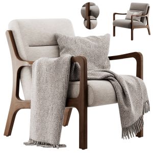 Anton Upholstered Armchair By New Pacific Direc