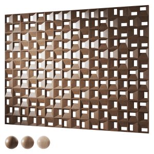 Decorative Wood Panels Set 9