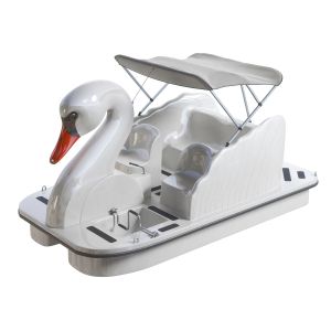 Swan Paddle Wheeller Pedal Boat