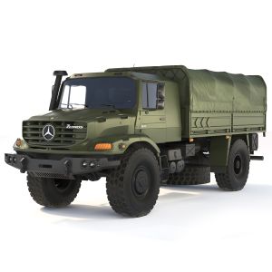 Mercedes-benz Zetros 1833 Tarpaulin Body 2008