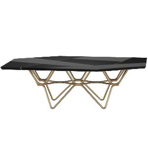 Polonceau Black Dining Table