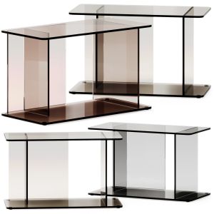 Case Lucent Rectangular Glass Coffee Table