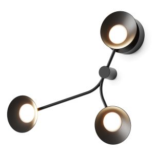 West Elm Rotaire 3-light Wall Lamp