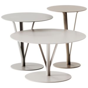 Bonaldo Kadou Coffee Metal Table