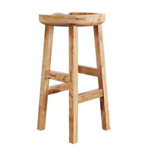 Bar Stool Oval - Natural