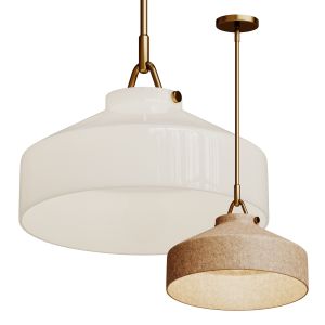 Henry Ceramic Big Pendant