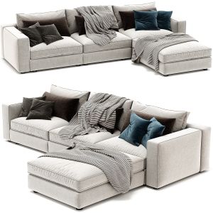 Bloor Sofa Ottoman Essence Natural