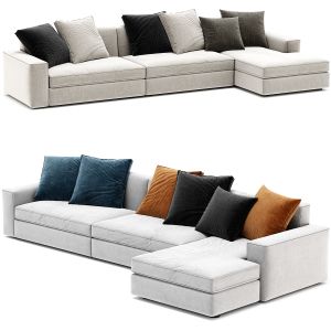 Poliform Dune Chaise Longue Sofa