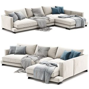 Flexform Long Island Chaise Longue Sofa