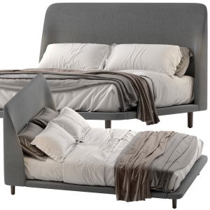 Potterybarn Layton Low Upholstered Bed