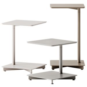 Giorgetti Apsara Square Steel Side Table