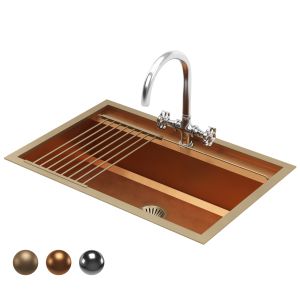 OFFICINE GULLO ACSTOPA00 - Kitchen Sink